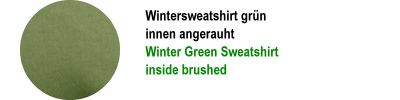Wintersweaty grün